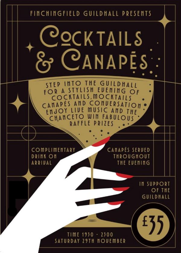 Cocktails and Canapés - Guildhall Charity Fundraiser